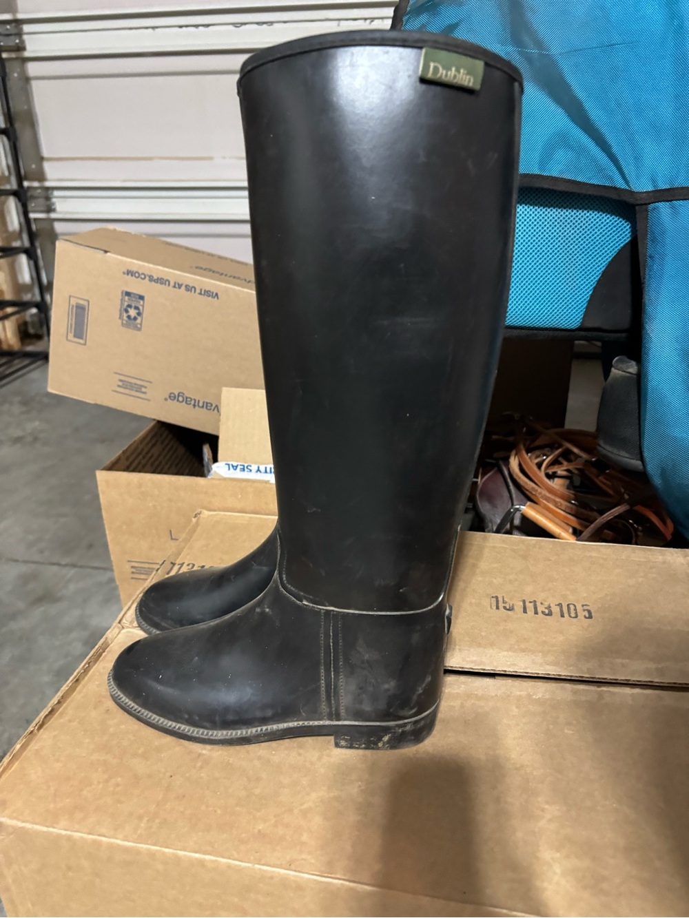 Dublin Women's Black Tall Equestrian Riding Boots